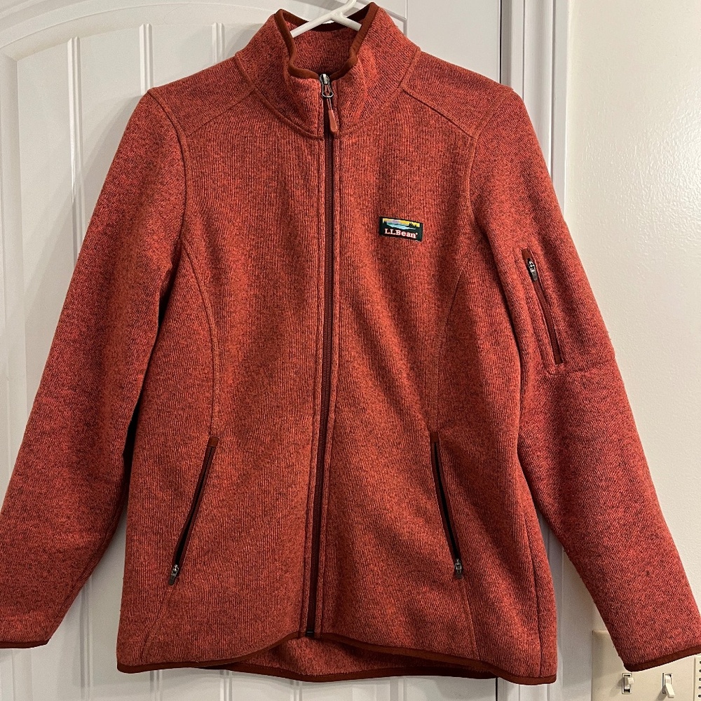 LL Bean Fleece Jacket Small